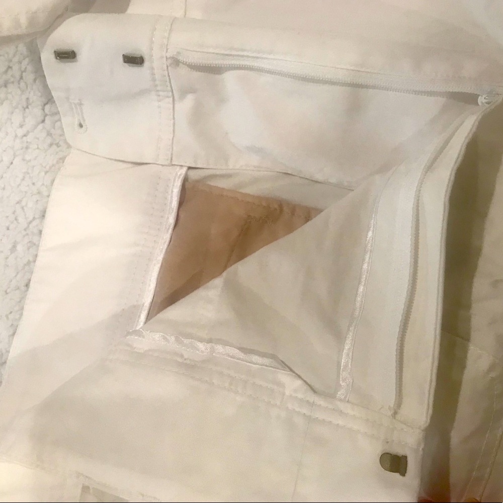SHORTS: white size 16 gently worn WHBM